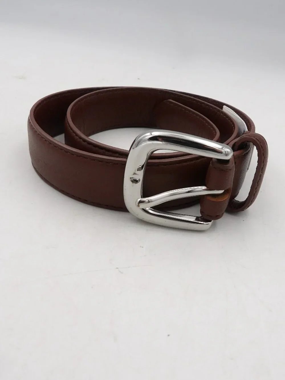 Janie and Jack Brown Leather Belt 2T-3T